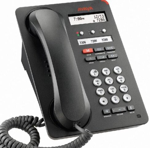 Téléphone IP Avaya 1603i SW reconditionné - noir