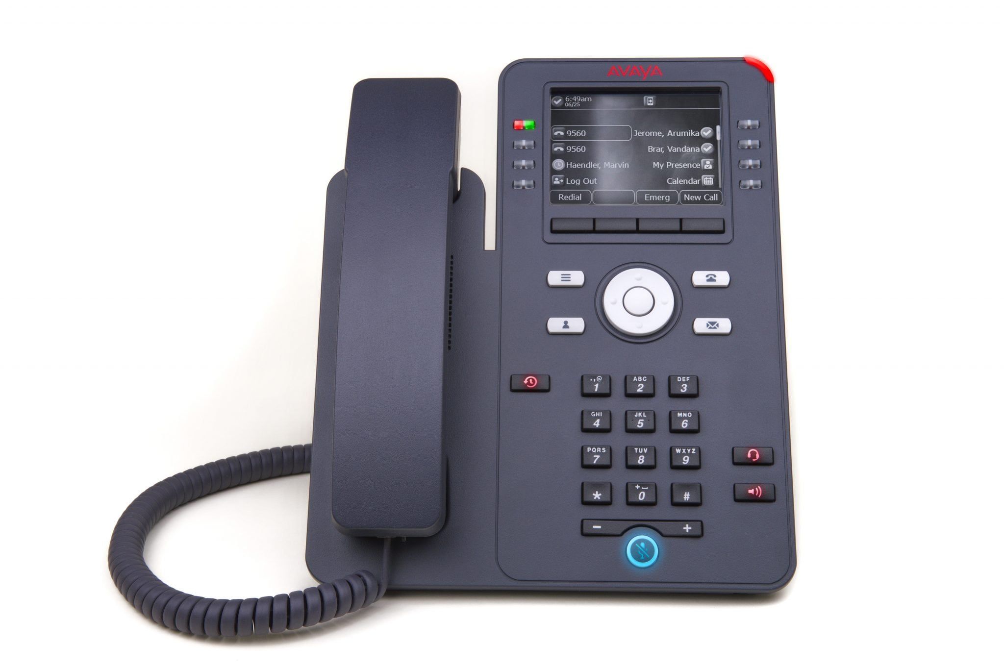 Téléphone IP Avaya J169 reconditionné - sans bloc alimentation - noir
