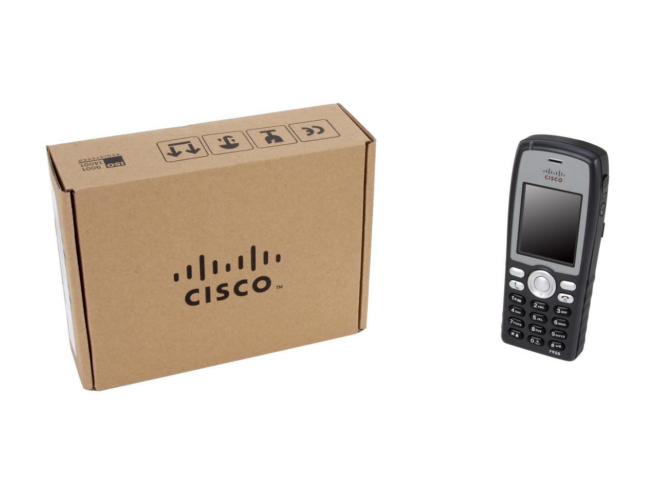 Téléphone IP DECT Cisco 7925G-E-K9 reconditionné - inclus batterie et chargeur