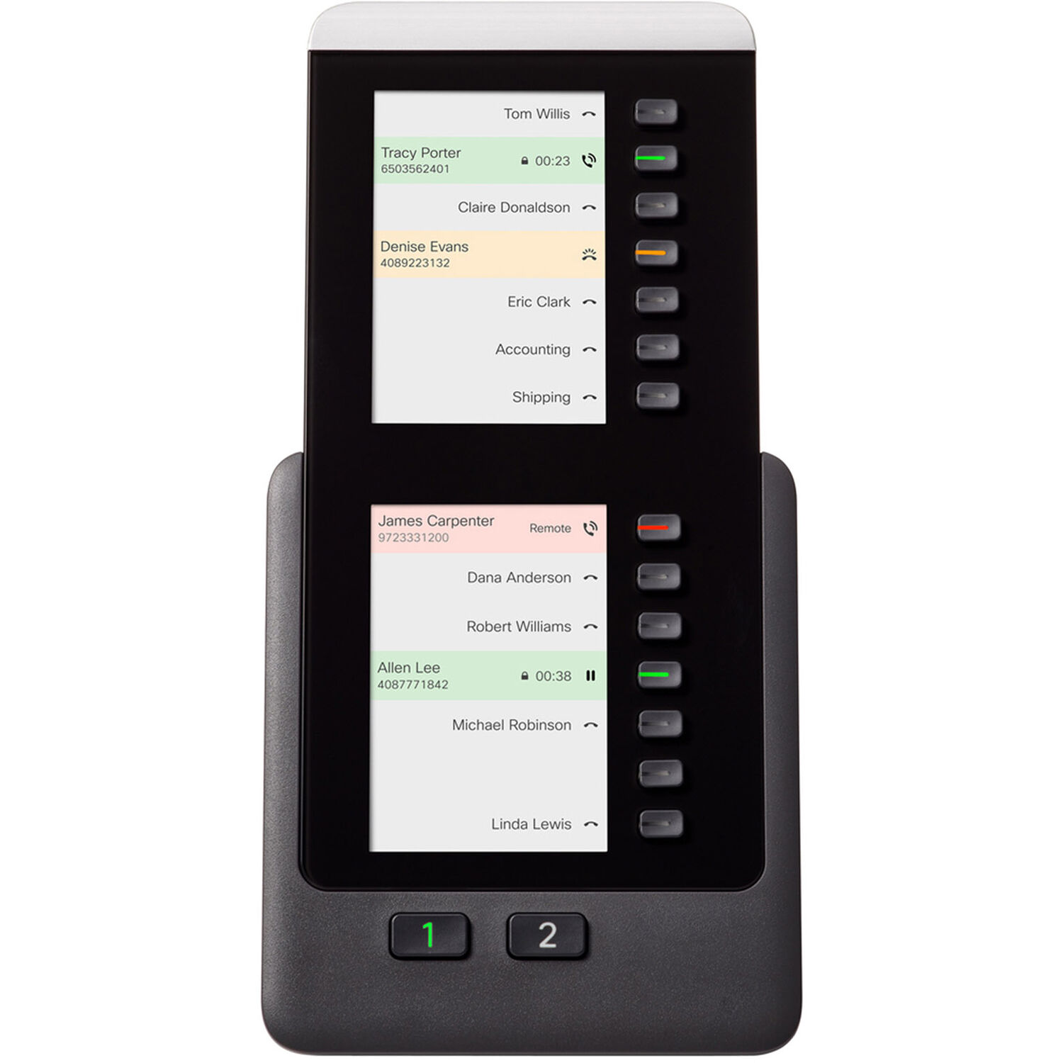 Module d'extension audio 14 touches CP-8800-A-KEM pour téléphone Cisco 8851/8861 - reconditionné