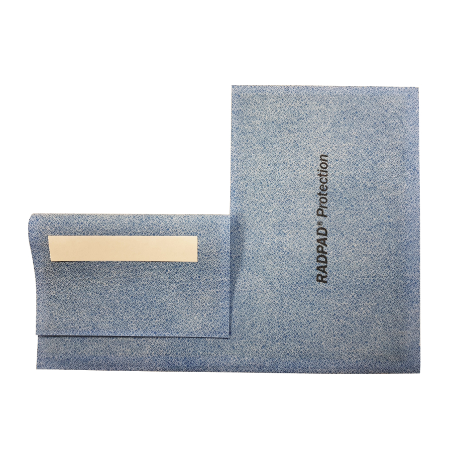 Radpad champ absorbant anti-x 90% eq pb 0,25mm 32 x 42 cm accès biliaire sans plomb - stérile - boîte de 15