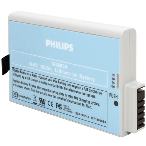 Batterie originale - Philips - 10,8 v 6 Ah - pour moniteur Intellivue MP20 - 1 unité