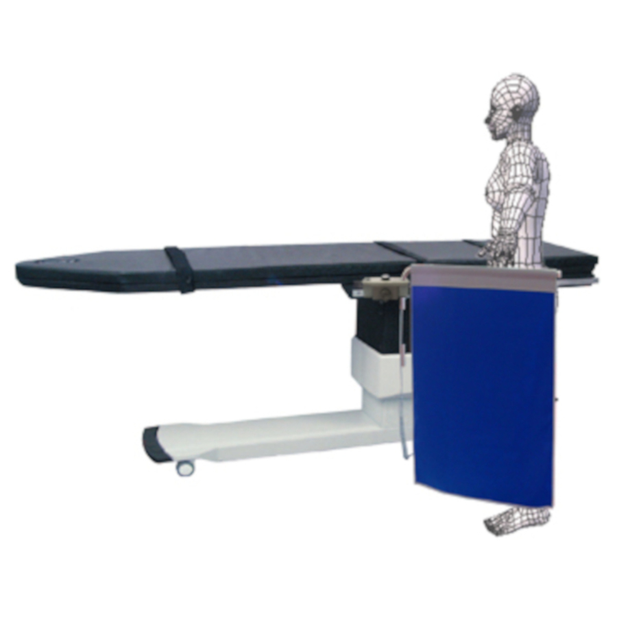 Bavolet lateral à lamelles de 60 x 75 cm - pour bavolet Multiflex montage sur clameau six accessoires