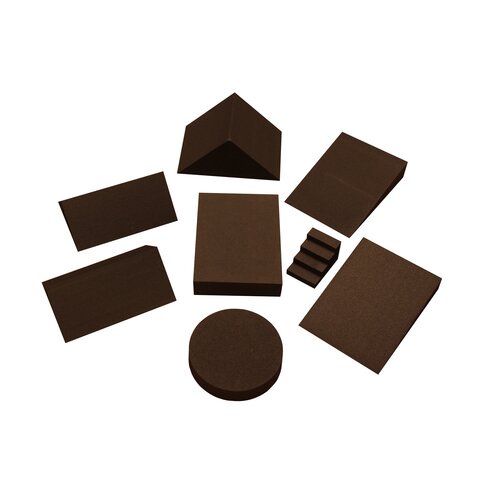 Cale dense imperméable en plastazote LD33 noire - 33 kg/m3