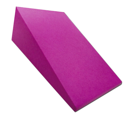 Mousse cale coin plat 20 recouverte 28 x 18 x 10 cm