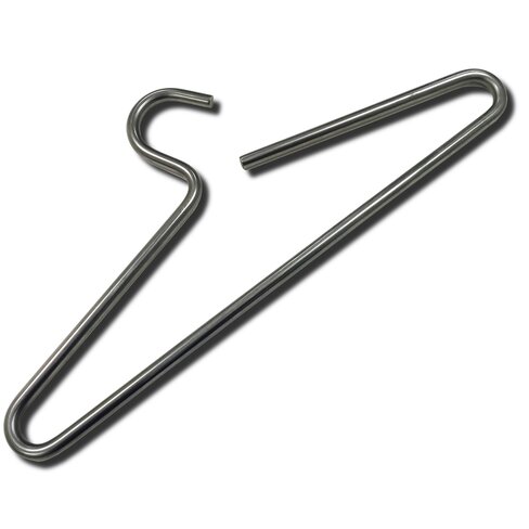 Cintre en inox pour tout tablier anti-x - l. 420 mm - 10 mm