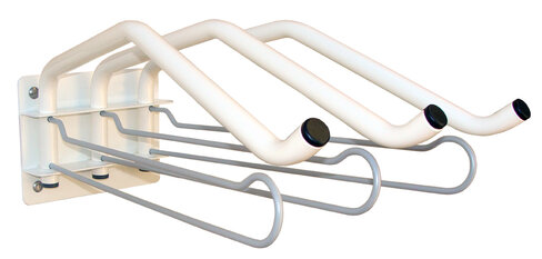 Support mural 3 tabliers - ELITE HELTIS LINE longueur du cintre 500mm