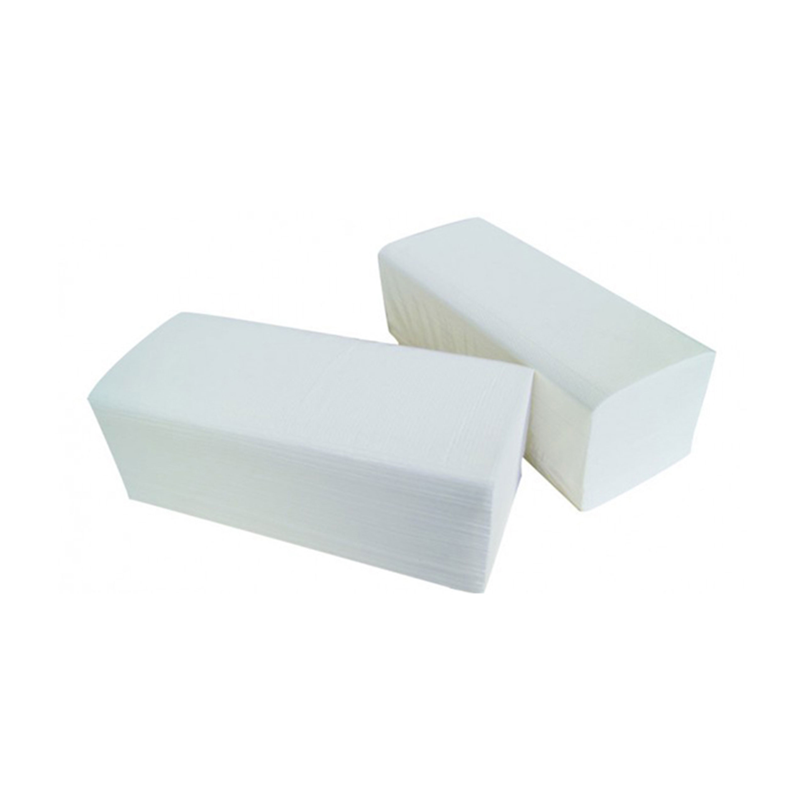 Essuie-mains pliés W blanc - 10 colis de 27 étuis de 100 formats