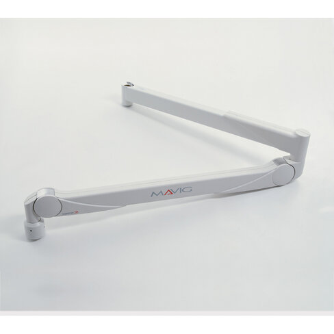 Double bras compensé seul - charge maximale(support et moniteur) 7 à 12 kg