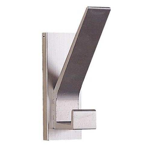 Patère mural renforcé en aluminium massif - coloris gris aluminium