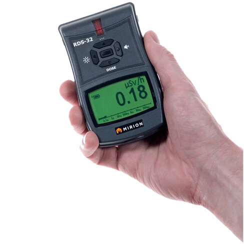 Radiamètre RDS 32S rayons X, gamma, bêta et neutrons domaine industrie et sécurité