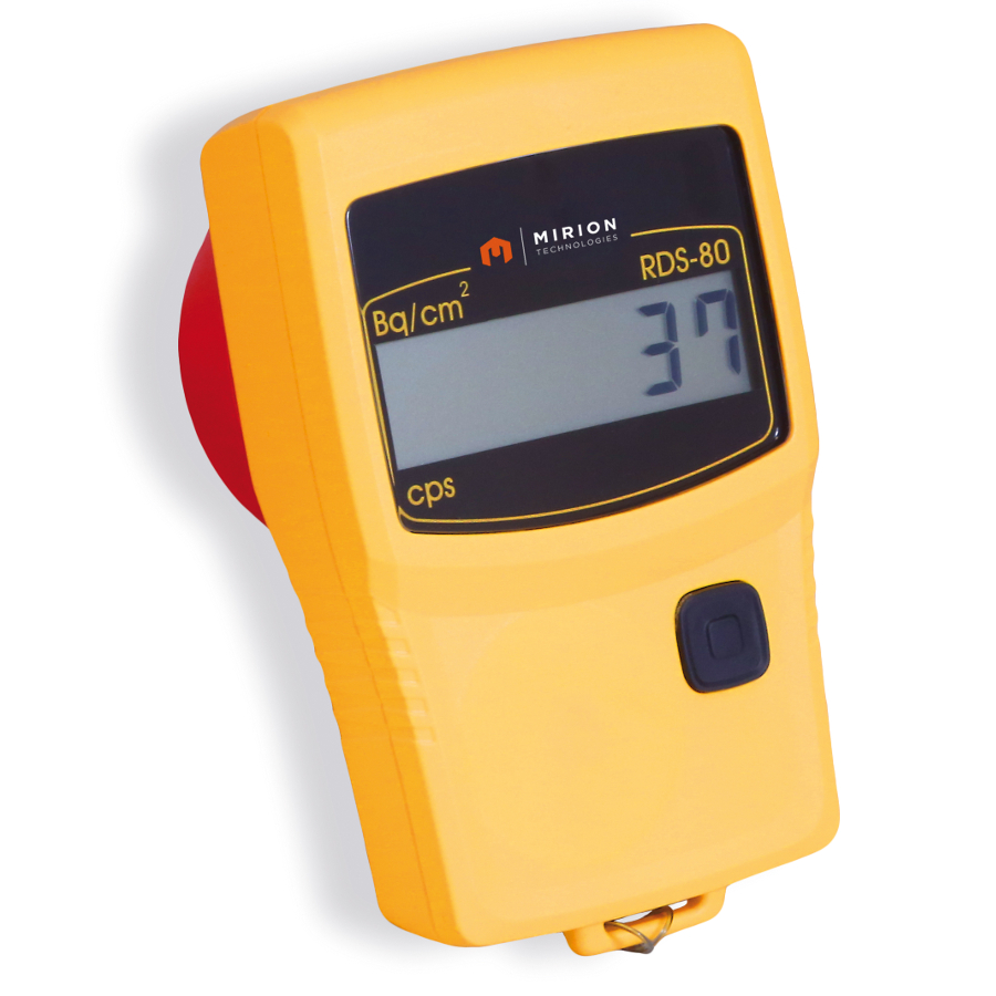 Radiamètre portable RDS80 - détection Alpha, Beta, Gamma et X pour la mesure de contamination en médecine nucléaire