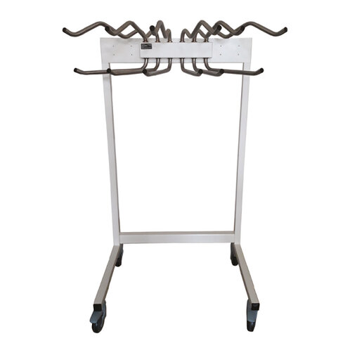 Support mobile Shift pour 6 tabliers - 4 roues 100 mm pivotantes a freins