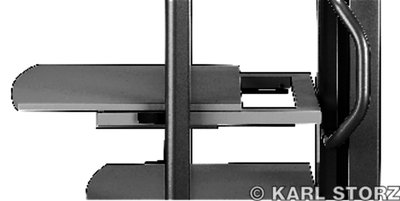 Tablette étirable large pour chariot UG2xx