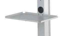 Tablette pour chariot gros moniteur