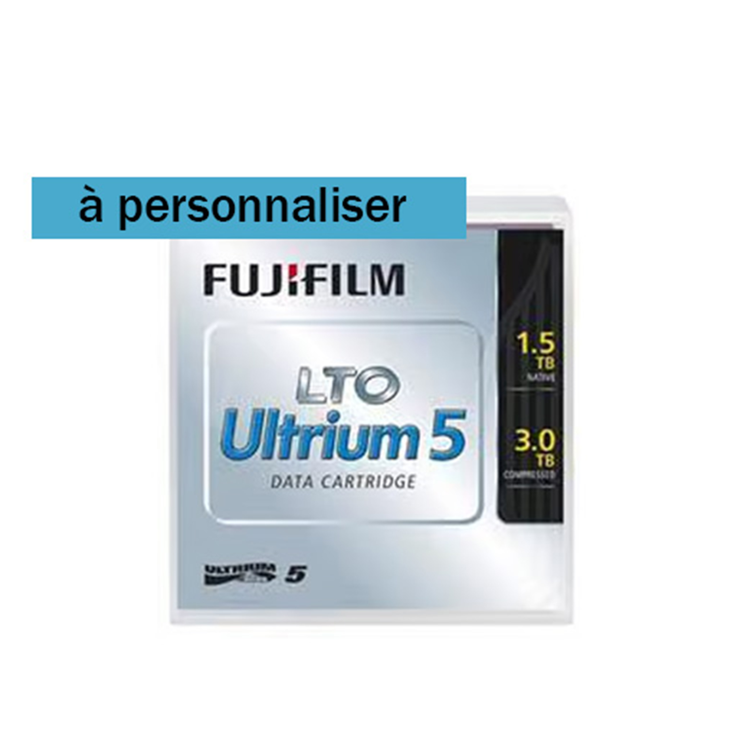 Cartouche LTO-5 - Fuji Ultrium - 215 - 3 To pour lecteur de bande - étiquetée - par lot de 20 - library pack