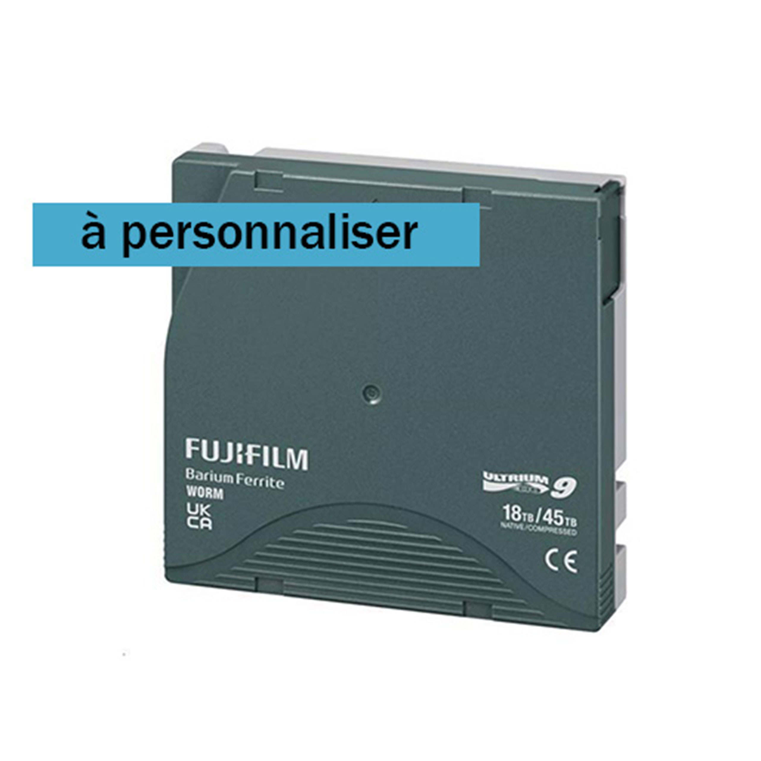 Cartouche LTO-9-boitier individuel -Fuji Ultrium - 6 - 15 To pour lecteur de bande - étiquetée - minimum de 20 pièces