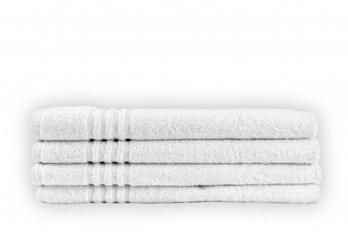 Drap de bain éponge 100 % coton couleur - 70 x 140 cm - 360 g/m2 - lot de 10