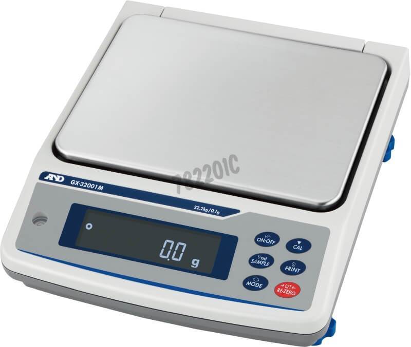 Balance de précision haute capacité Apollo GX-12001M-LFT 12.2kg x 0.1g plateau 270x210mm métrologie légale