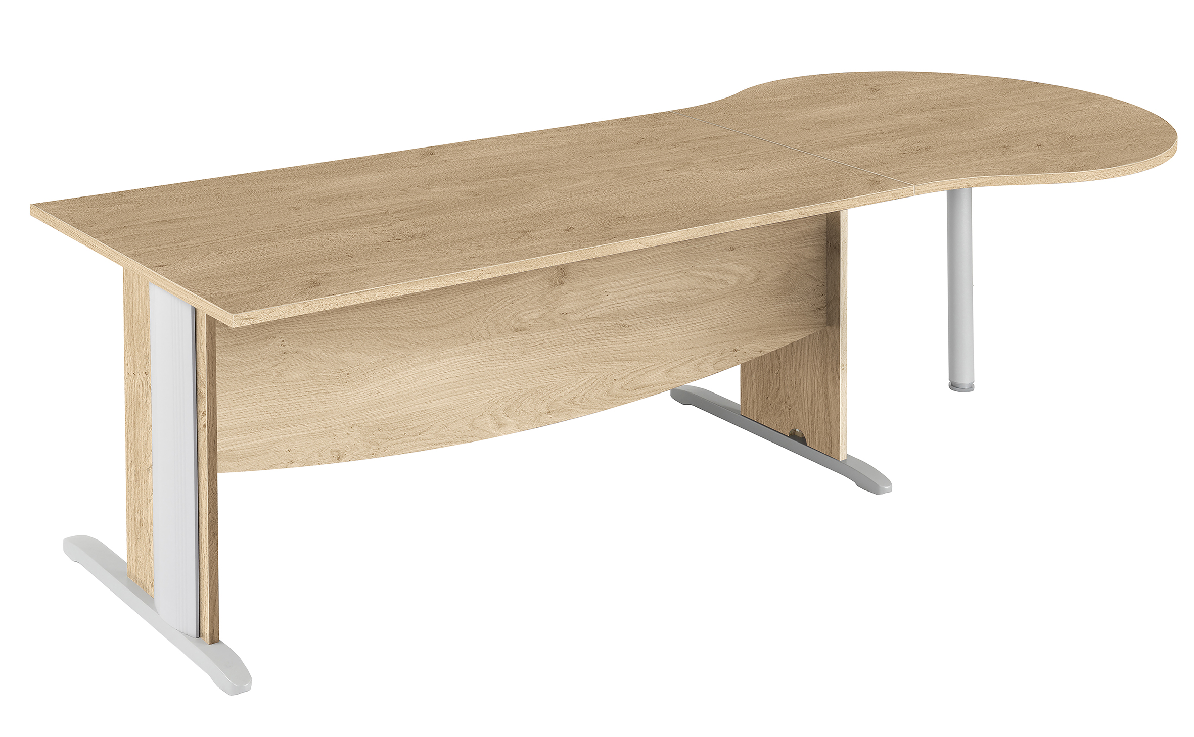 Convivialité goutte d'eau pour bureau Majesty - Ø 105 x 80 cm