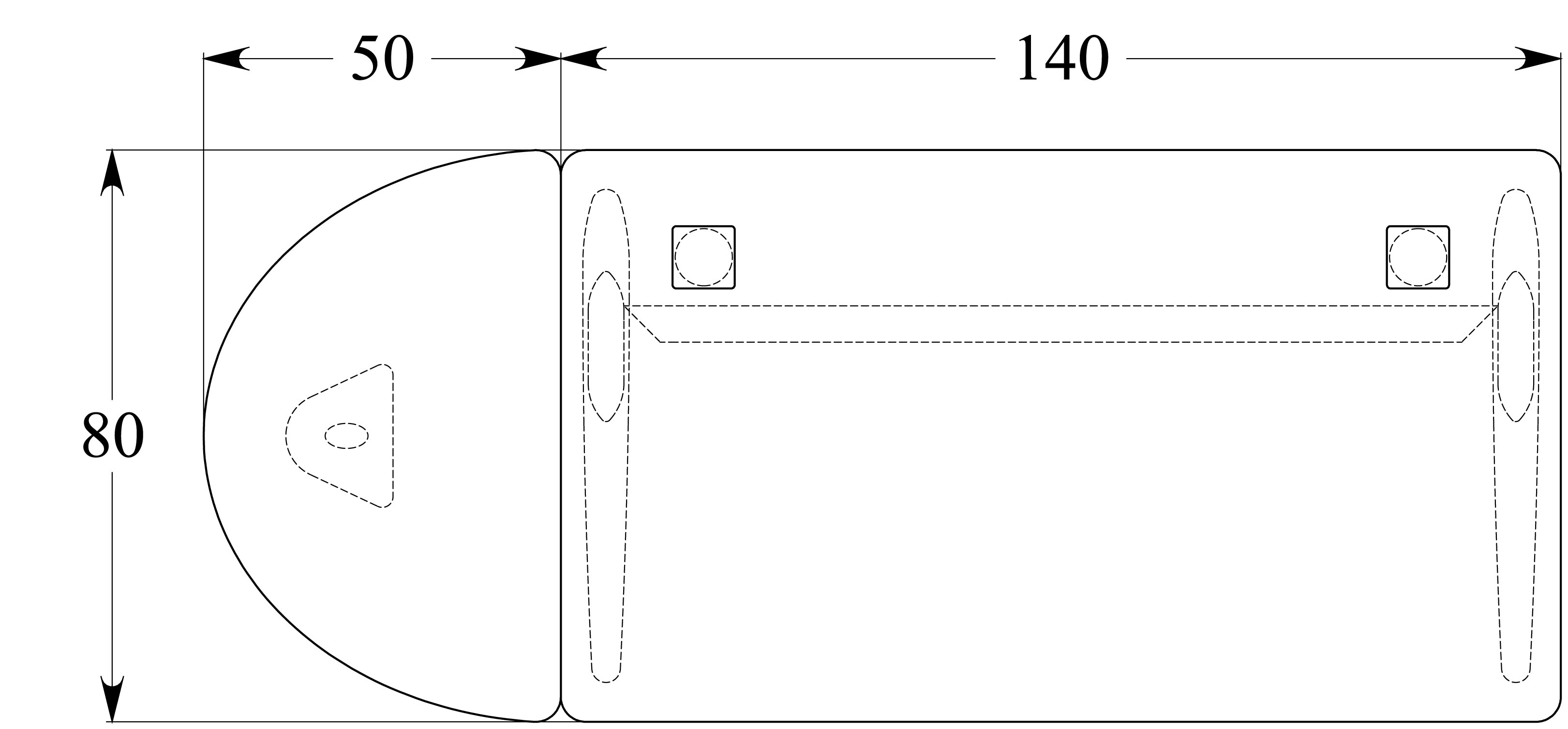 Bureau droit Corial - l. 140 x pr. 80 cm + convivialité demi-lune latérale