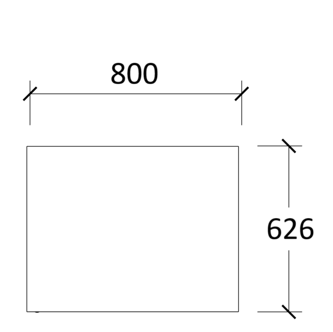Desserte technique mobile Fliptop Twin - mélaminé - 67 x 80 cm - rideau gris alu