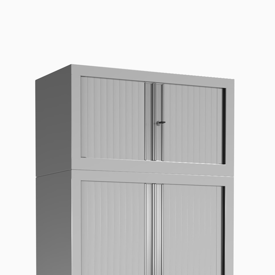 Rehausse métallique Etic - h. 44 x l. 80 cm - unicolore - fermeture rideaux