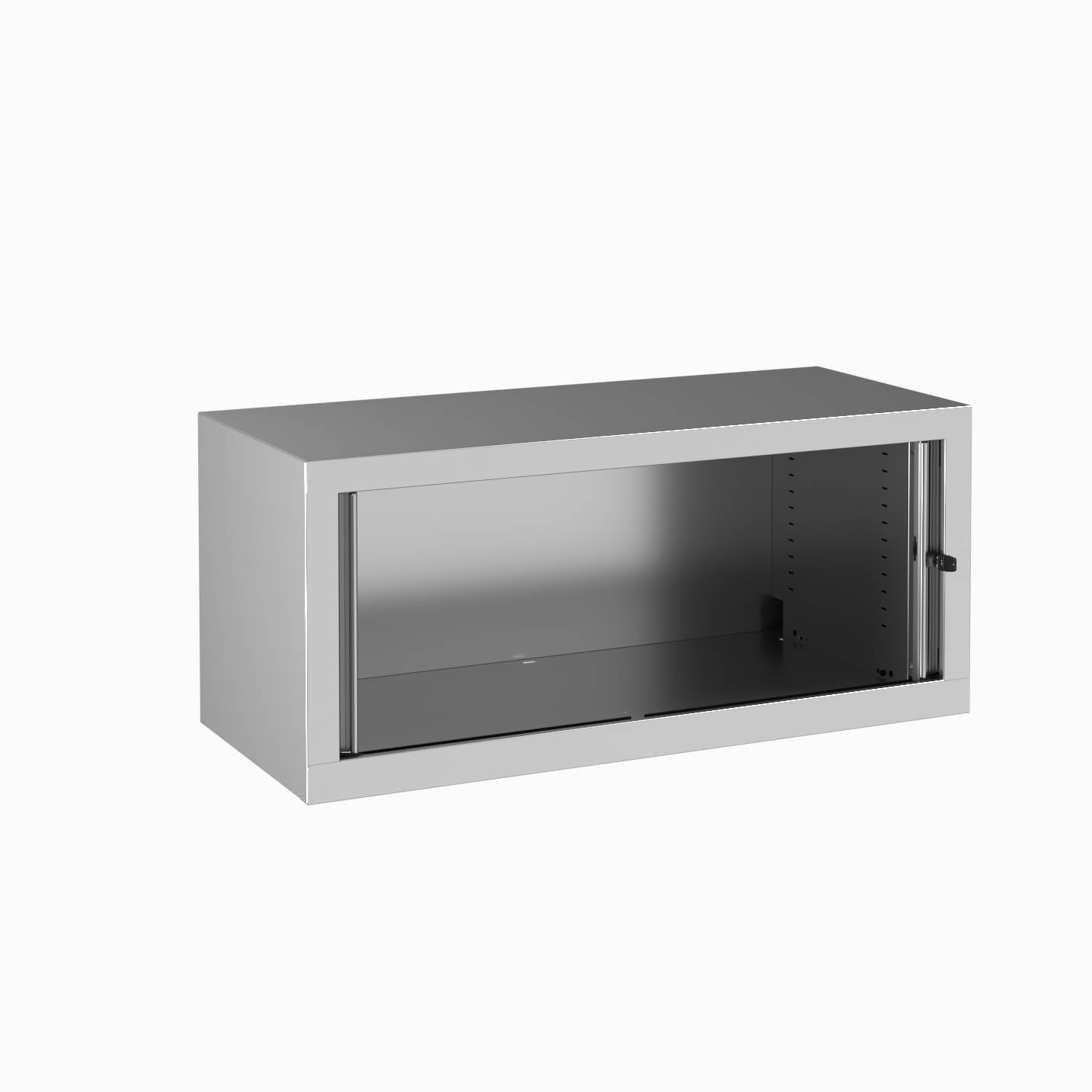 Rehausse métallique Etic - h. 44 x l. 100 cm - unicolore - fermeture rideaux