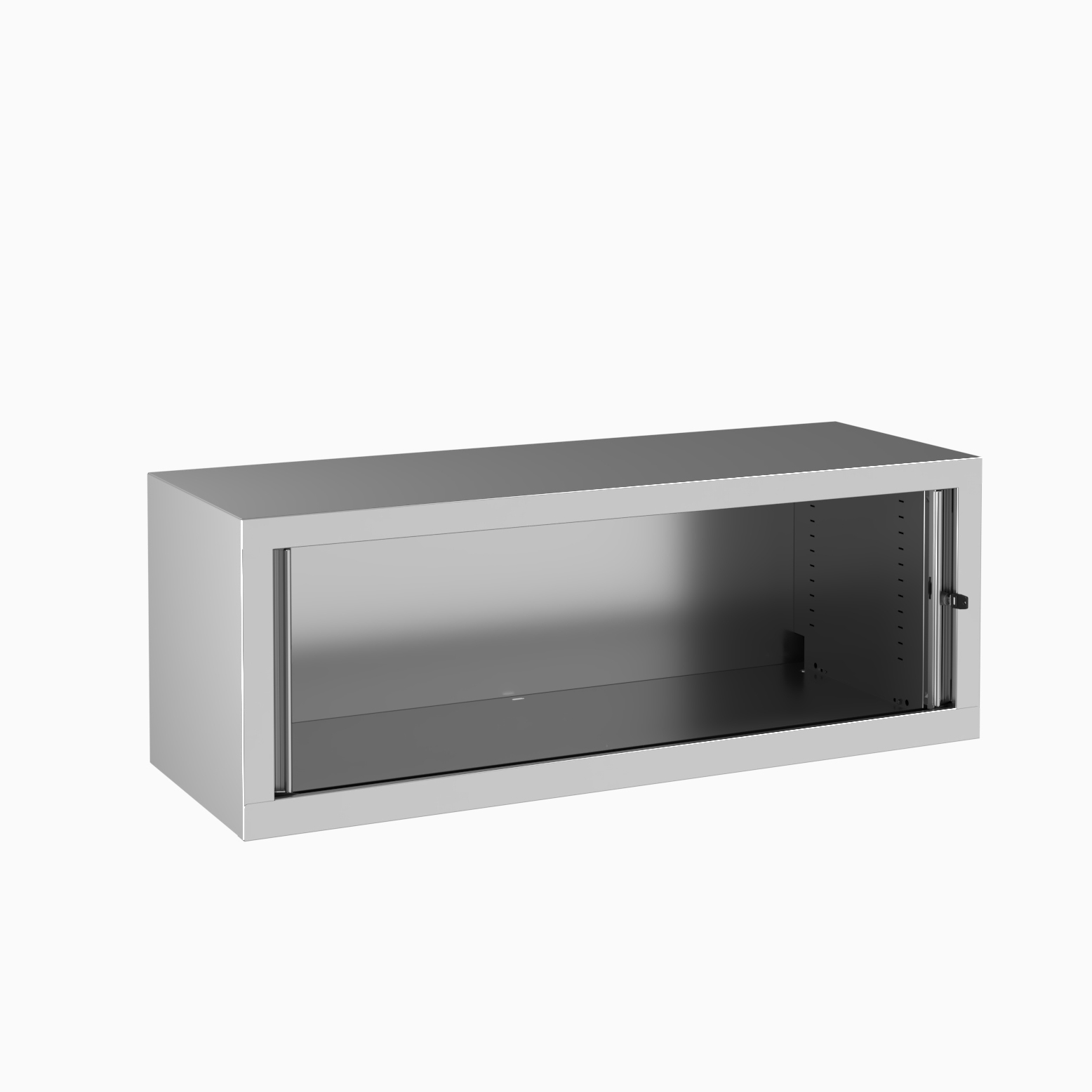 Rehausse métallique Etic - h. 44 x l. 120 cm - unicolore - fermeture rideaux