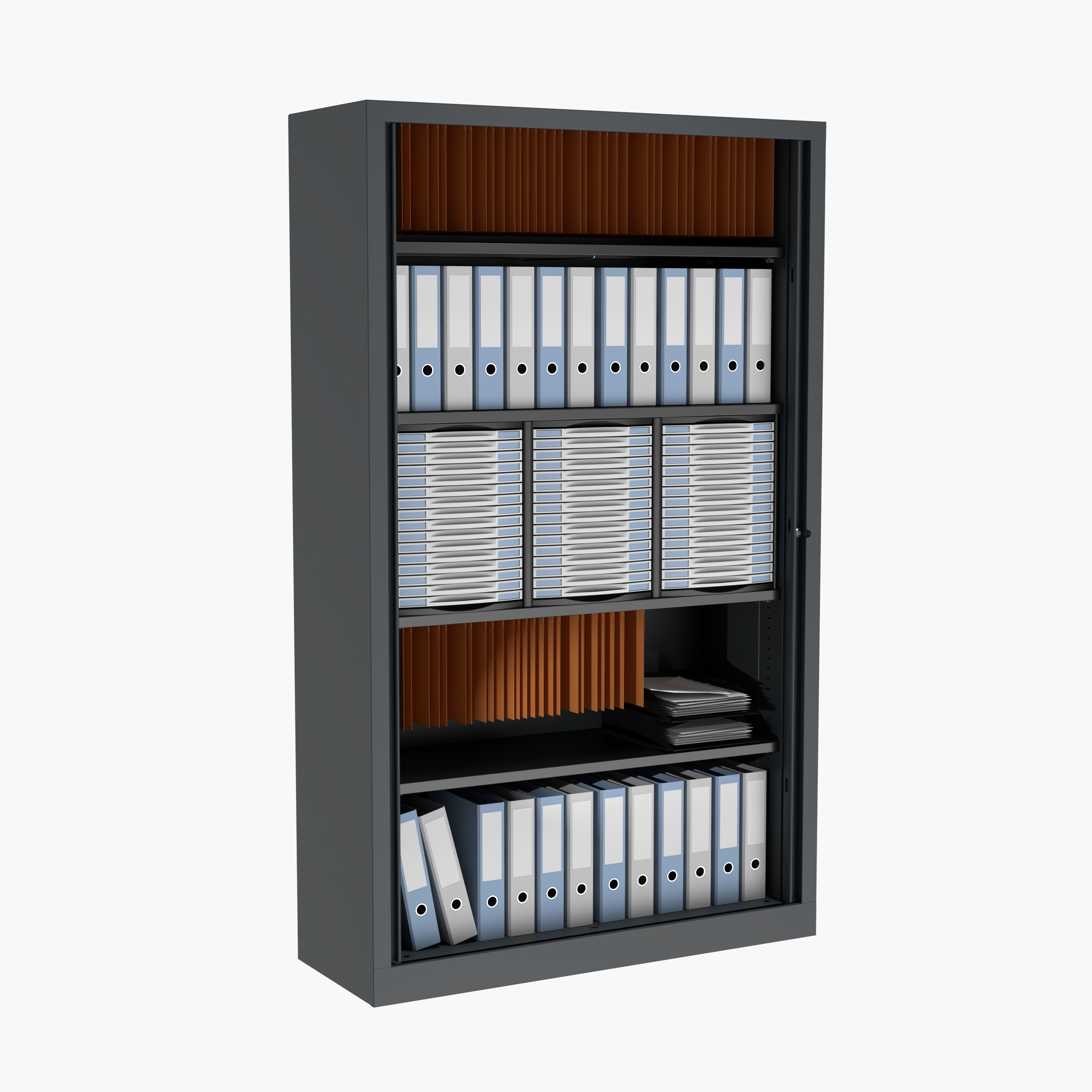 Module pour armoire Etic - pour armoire l. 120 x pr. 43 cm - 48 tiroirs h. 2,5 cm