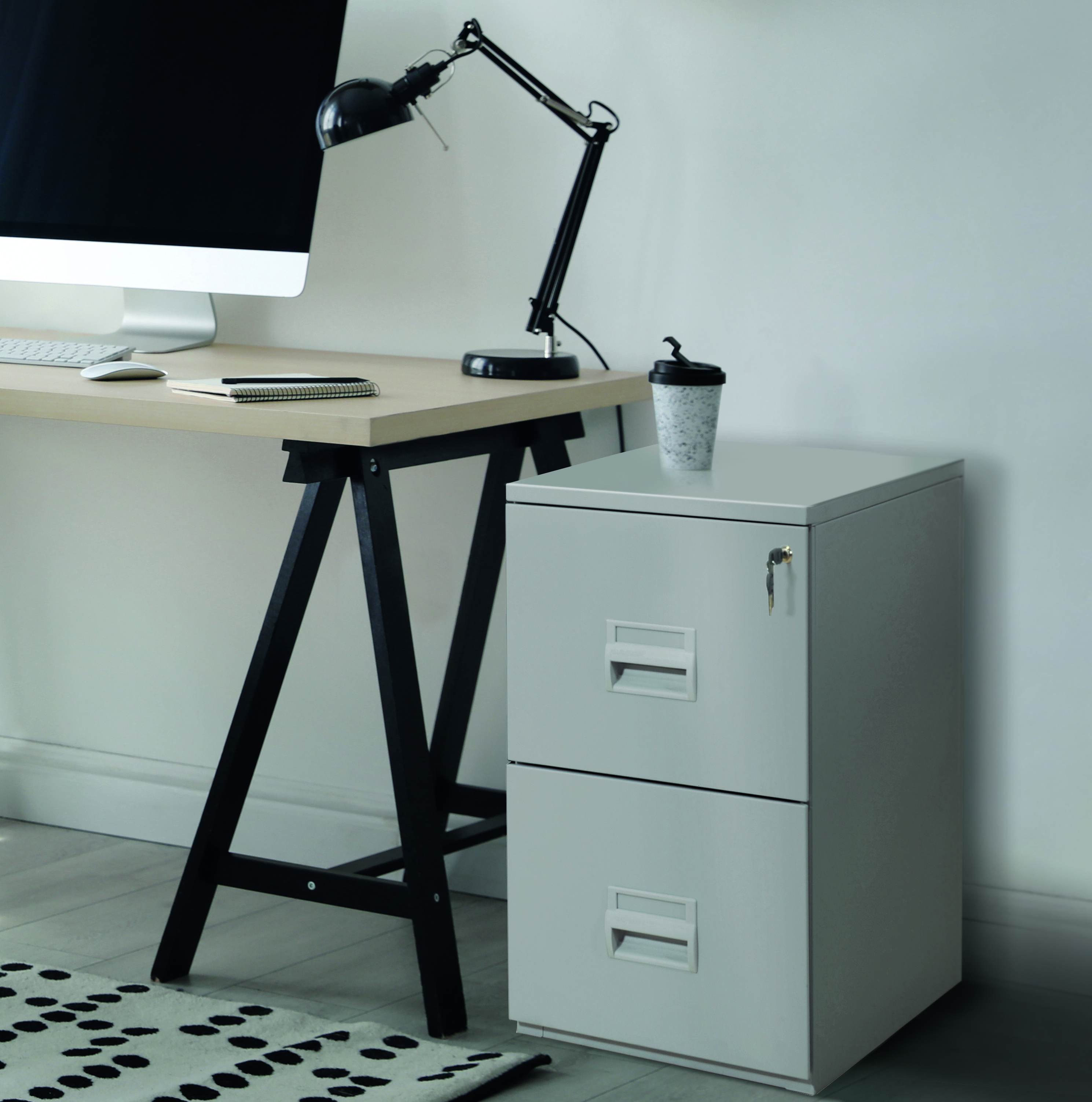 Classeur pour dossiers suspendus - 2 tiroirs