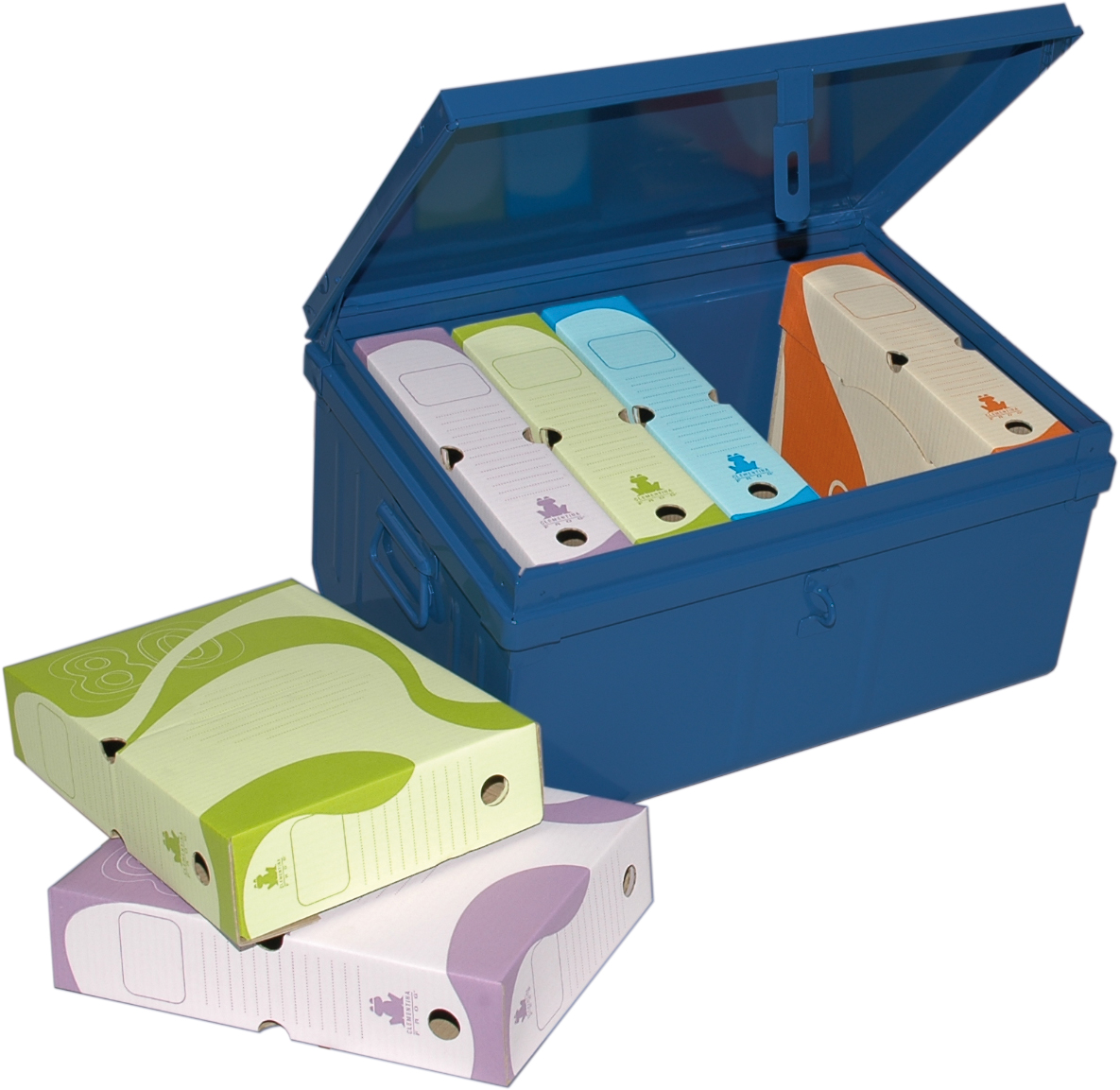 Cantine d'archivage en acier - 55cm / 60 litres