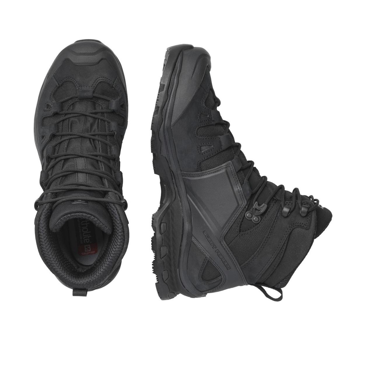 Chaussures Quest 4D Forces 2 - Rivolier - cuir pleine fleur - noir - taille 49