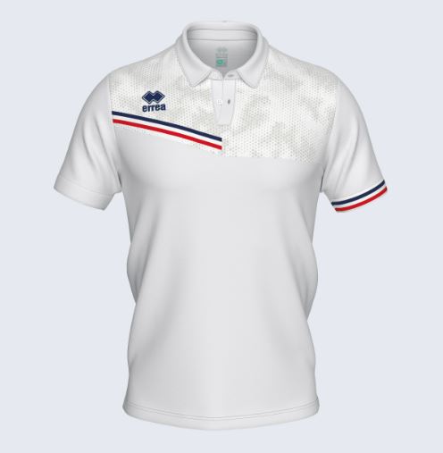 Polo manches courtes homme - Emir Errea - 100 % polyester - 140 g/m2