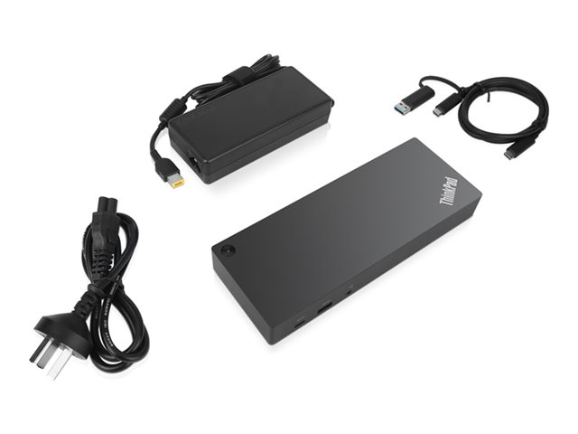 Station d'accueil Lenovo hybrid USB-C