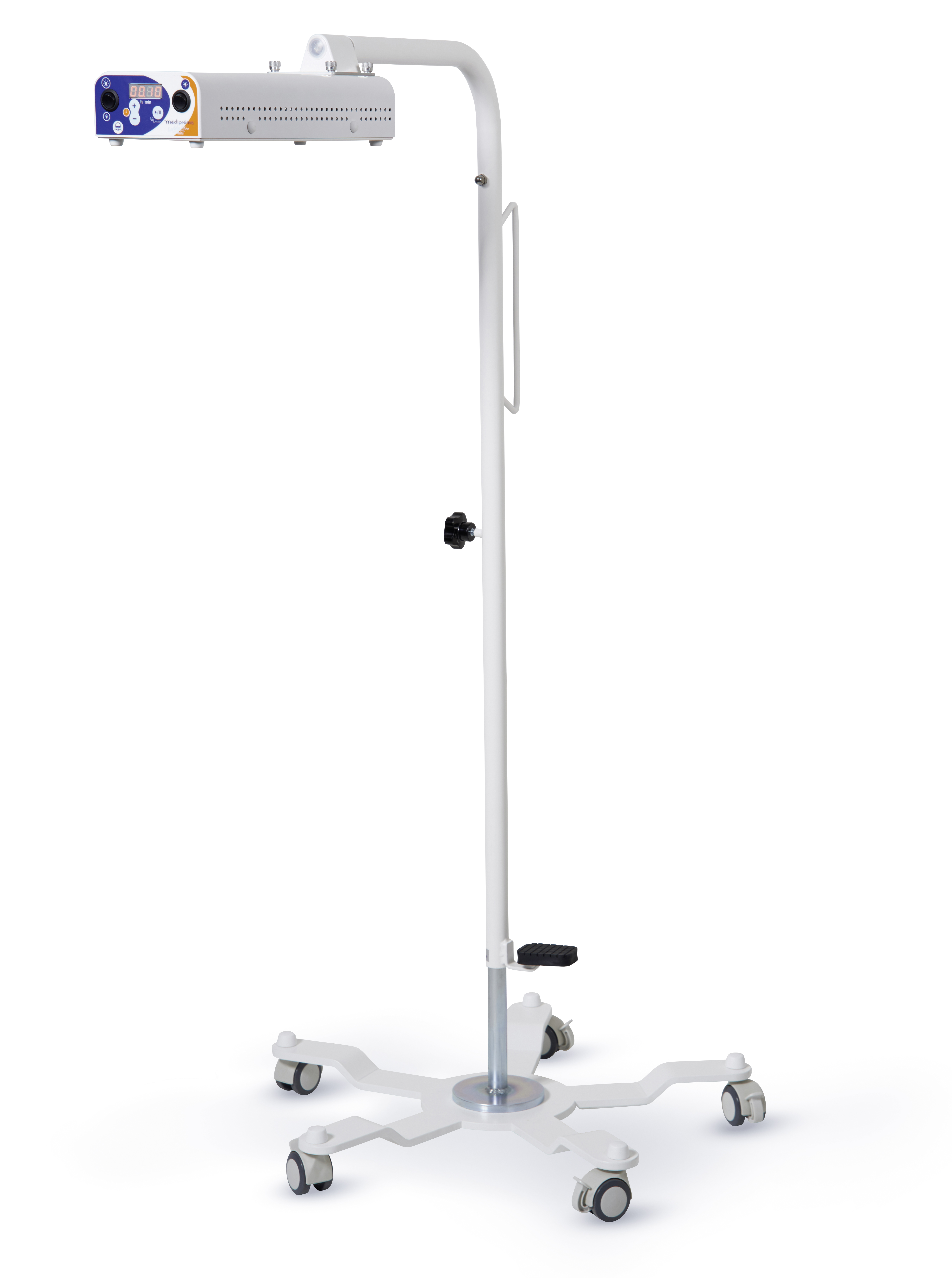 Piètement mobile pour capot de photothérapie Leddybloo mini 1972