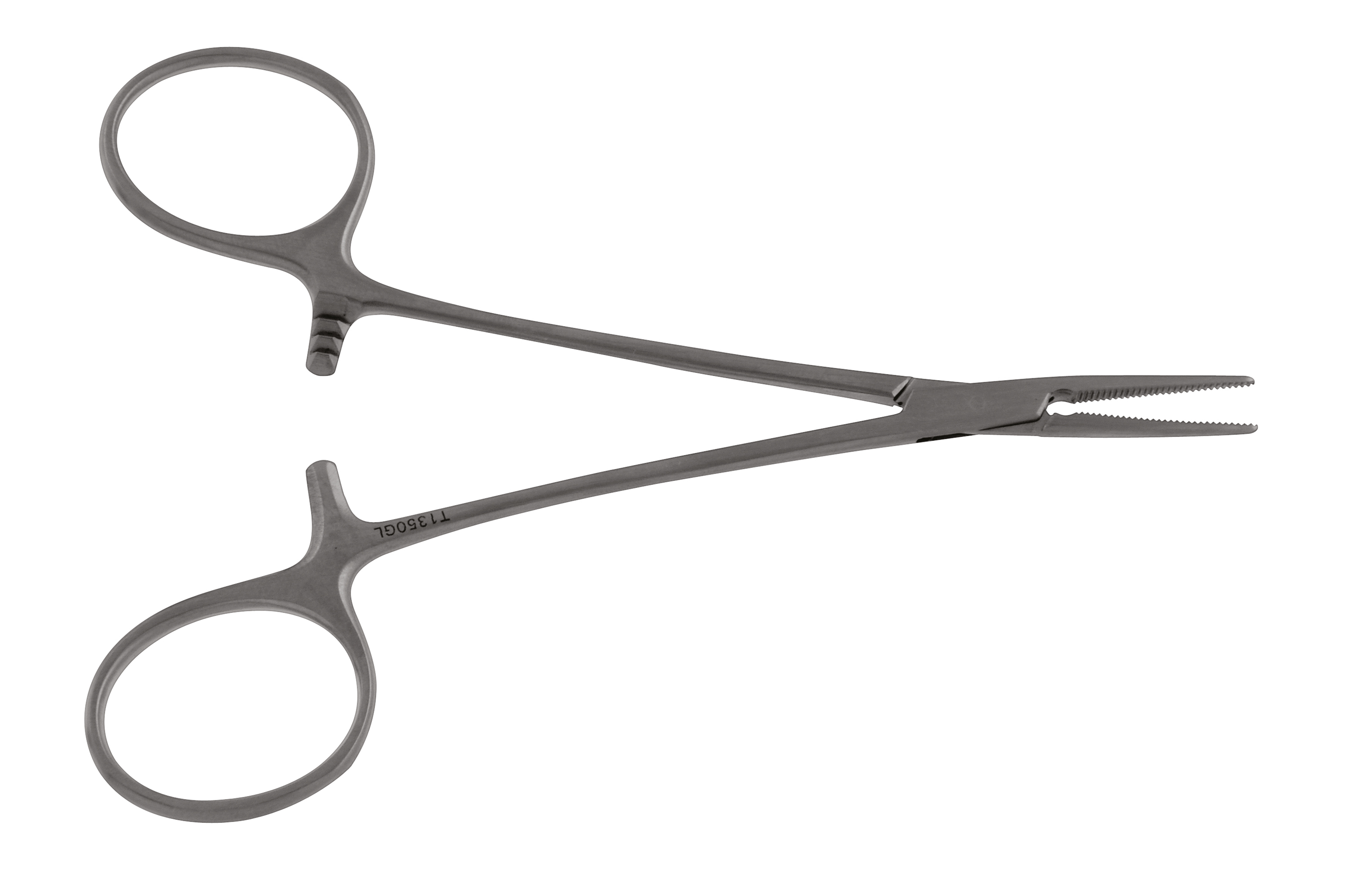 Pince hémostatique Halstead droite mors striés 125 mm