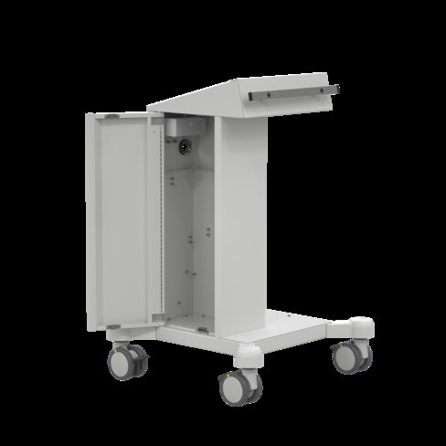 Guéridon mobile SystemCARRIER Compact Plus avec kit et logement bouteilles argon