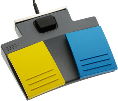 Pédale double antidéflagrante avec bouton ReMode