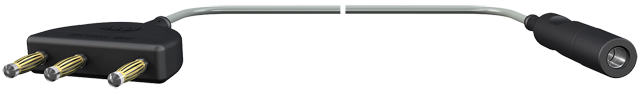 Câble monopolaire pour VIO ICC ACC international - l. 4 m - pour manche porte-électrodes 20190-045