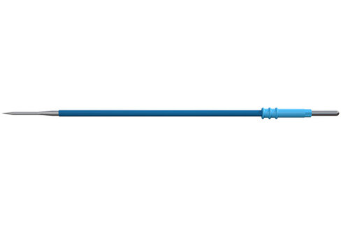 Electrode aiguille monopolaire anti-adhésive - lot de 10 - droite - Ø 0 ,9 x 16 mm - l. 134 mm - emmanchement Ø 2,4 mm