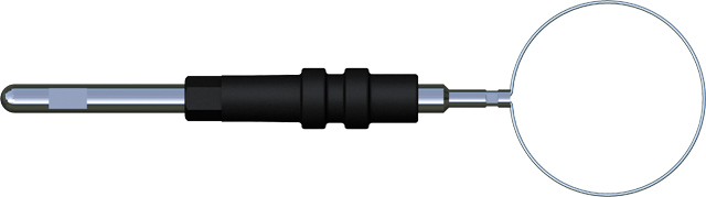 Electrode anse à fil - lot de 5 - Ø 16 mm - l. 40 mm emmanchement 2,4 mm