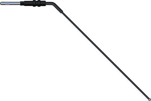 Electrode boule - Ø 2 mm - coudée - l. 115 mm - emmanchement Ø 2,4 mm