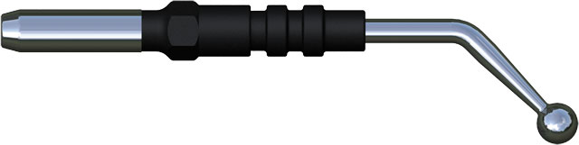 Electrode monopolaire boule coudée - Ø 4 mm - lot de 5