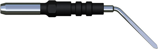 Electrode monopolaire couteau coudée - lot de 5