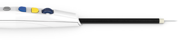 Manche argon APCapplicator - l. 100 mm - avec filtre - boutons coupe et coagulation - fonction ReMode - câble l. 3