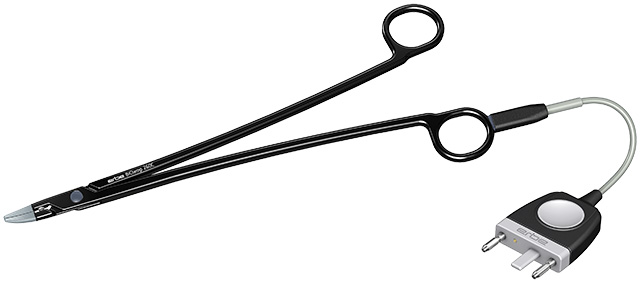 Pince Biclamp - mors céramique - l. 260 mm - câble 4 m - fiche MF-2 système de reconnaissance d'instrument