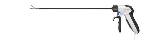 Pince thermofusion TriSect rapide 350 - usage unique - lot de 5 - coudé à 17 mm - Ø 5 mm - l. 350 mm avec câble 4 m