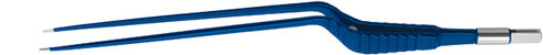 Pincette bipolaire baïonnette - l. 24 cm - pointe mousse 1,2 mm