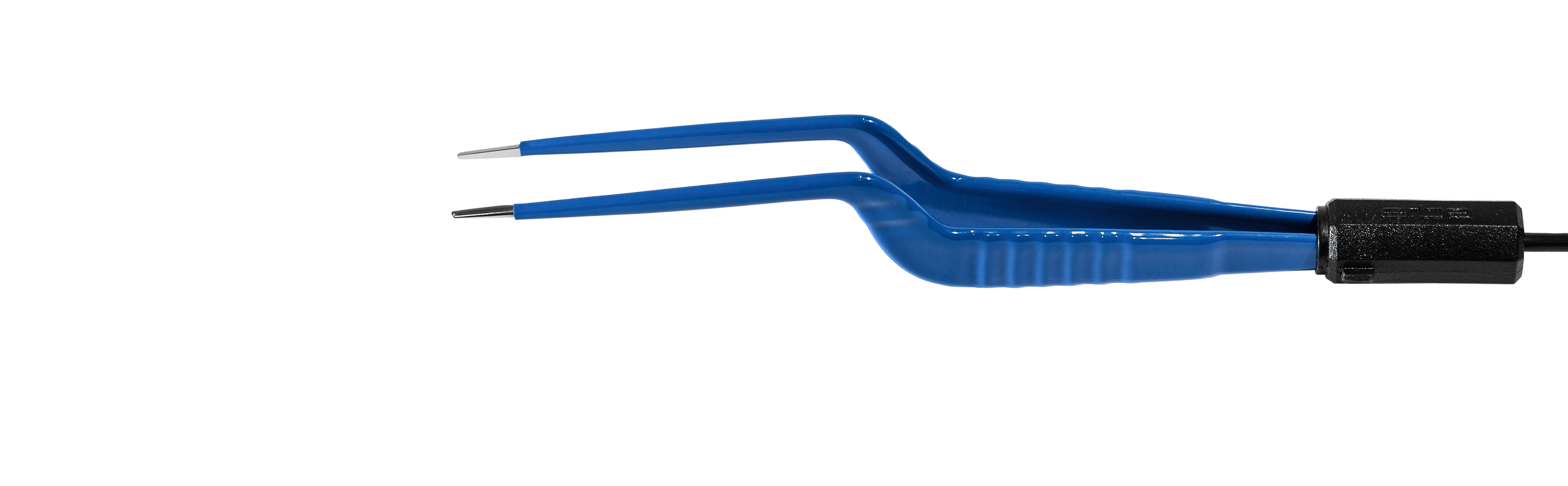 Pincette bipolaire baïonnette - usage unique - lot de 25 - mors 1 mm - l. 150 mm - câble 5 m - fiche entraxe 28 mm